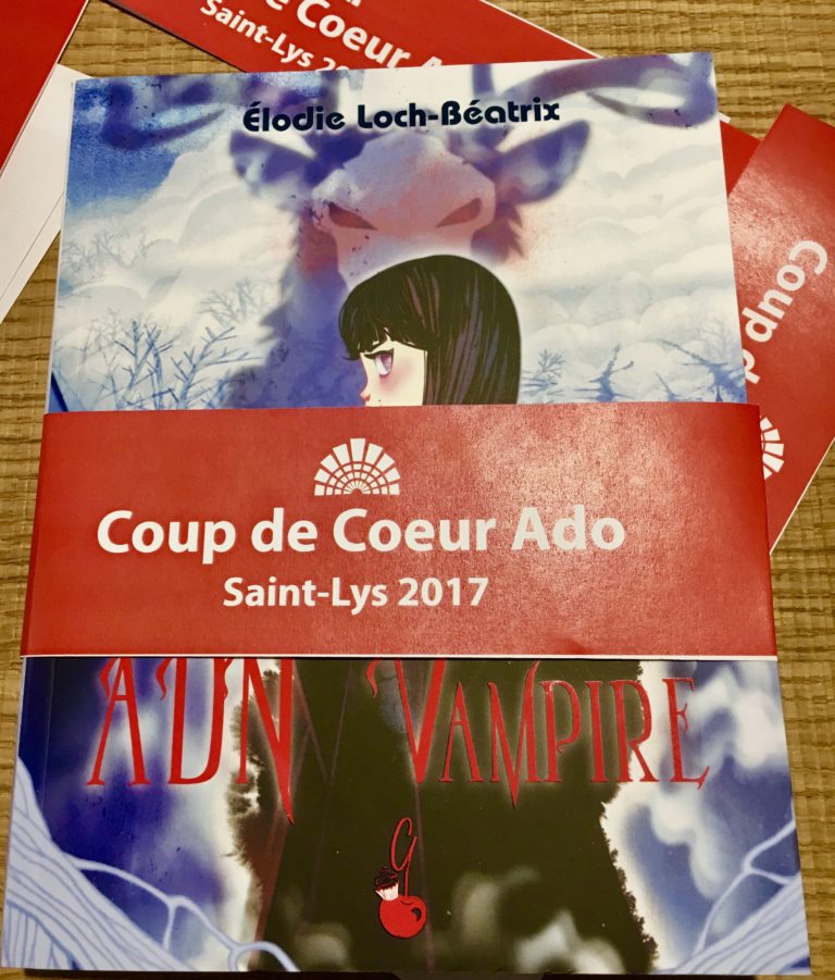 ADN Vampire lauréat du prix Coup de cœur ado 2017 de Saint-Lys